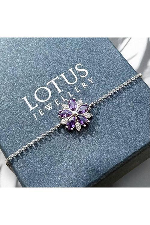 Mulan Çiçeği Bileklik| 925 Ayar Gümüş Bileklik