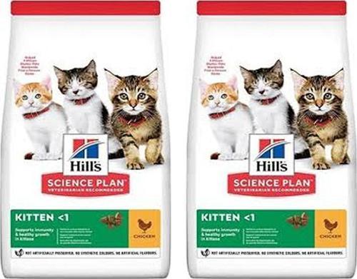 Kitten Tavuklu Yavru Kedi Maması 1,5 Kg 2 Adet