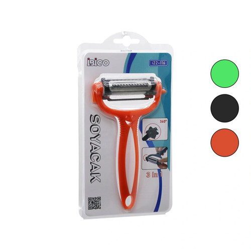3ın1 Metal Soyacak Plastik Saplı