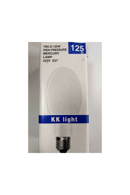 KK Light 125W Civa Buharlı Ampul E27 Duy