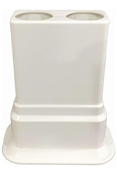 Beyaz Petek Radyatör Boru Gizleme Çiftli Petek 6 Cm 15,5 Cm Arası Ayarlanabilir ( 6 Adet)