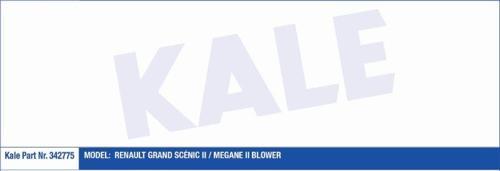 KALORİFER MOTORU (BLOWER) 12V RENAULT MEGANE II GRAND SCÉNIC II