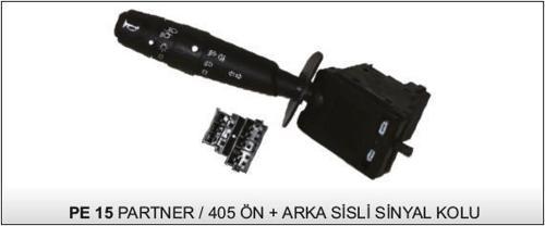 SİNYAL KOLU ÖN+ARKA SİSLİ PEUGEOT PARTNER/405
