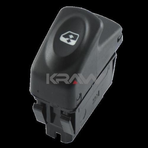 CAM KALDIRMA ANAHTARI RENAULT CLIO - KANGOO - MEGANE I 5 PİN SİYAH 8200 467 793