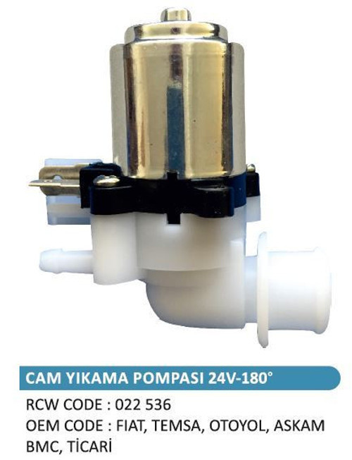 SU FİSKİYE MOTORU 12V FIAT TOFAŞ 131 DKŞ (WP100)