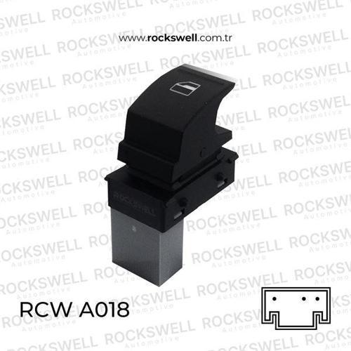 CAM KALDIRMA ANAHTARI YOLCU TARAFI TEKLI (KROM KAPLAMA) CADDY T6 GOLF VI PASSAT / CC EOS GOLF JETTA SCIROCCO SHARAN TIG