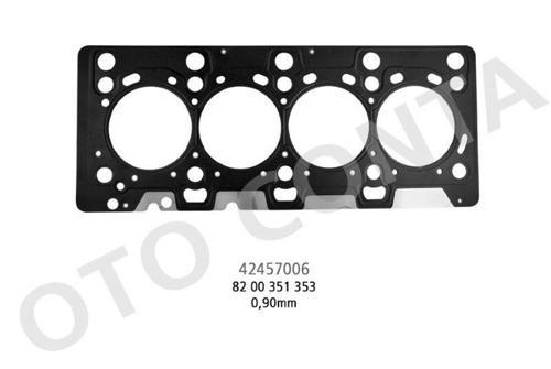 SILINDIR KAPAK CONTASI (ÇELIK MLS 0.90MM KALIN) RENAULT MEGANE LOGAN SANDERO 1.5DCI K9K K9K 712-714-718-724-760-792-796