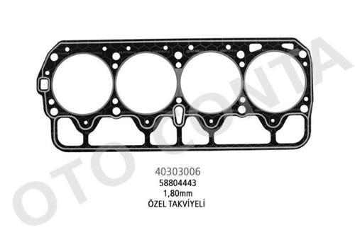 SILINDIR KAPAK CONTASI (OZEL TAKVIYELI 1.60MM) FIAT 131 LPGLI 1.6 131 A1.000