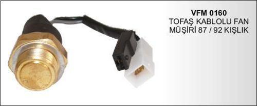 FAN MÜŞÜRÜ FIAT TOFAŞ KABLOLU 87/92 KIŞLIK