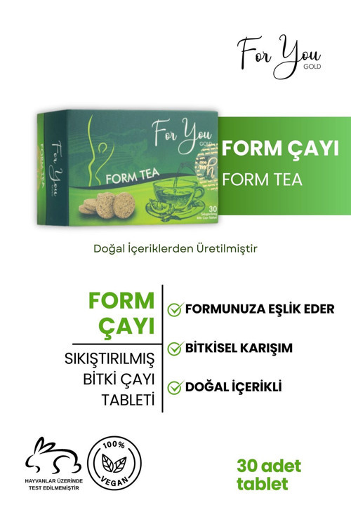 Kilo Vermeye Yardımcı Detoks & Destekleyici Diyet Form Bitki Çayı 30 Günlük