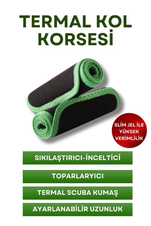 Termal Kol Korsesi Sıkılaştıcı Inceltici Toparlayıcı Korse