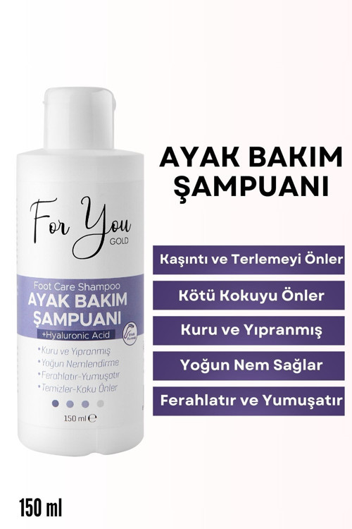 Ayak, El,tırnak Bakımı, Tırnak Mantarı-koku-kaşıntı Önleme Ayak Bakım Şampuanı 150 ml