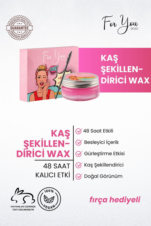 Besleyici Kaş Şekillendirici& Sabitleyici Wax (EYEBROWN SHAPER WAX) 50 ml
