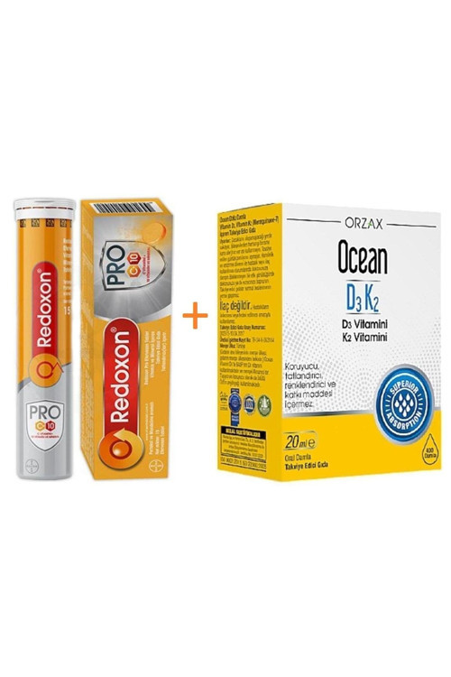 Pro 15 Efervesan Tablet+ocean D3k2 Damla 20 ml