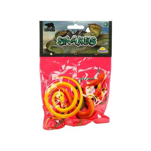 Böcekler ve Yılanlar Poşetli Oyun Seti Yılanlar