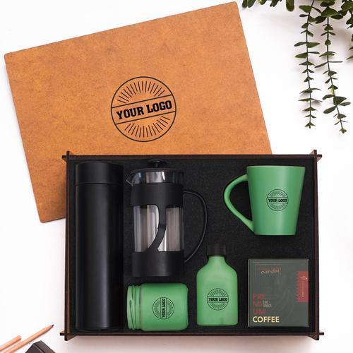 VIP Ahşap Kutulu Kurumlara Özel Hediye Seti 3626-03