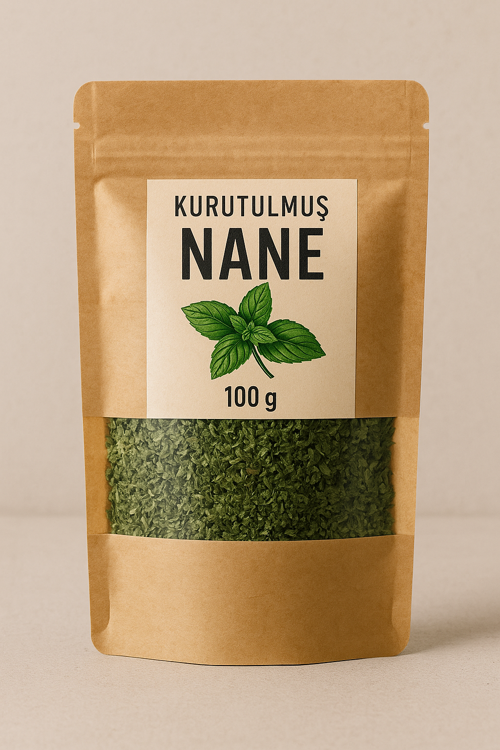 Kurutulmuş Nane 100 gr – Yoğun Aromalı, Doğal ve Taze Baharat
