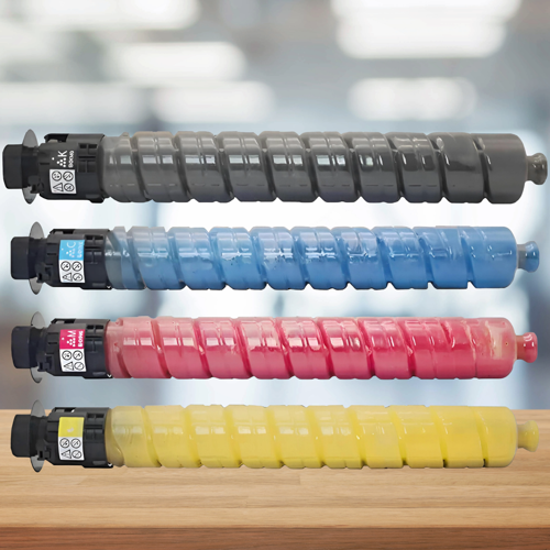 Aficio MP-C3003SP Muadil Toner Takımı / Siyah - Mavi - Sarı - Kırmızı