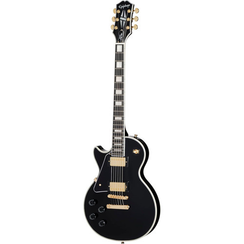 Les Paul Custom Solak Elektro Gitar (Ebony)