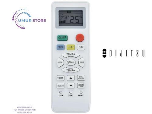 Dijitsu Uyumlu Tornado 24000I Klima Kumandası