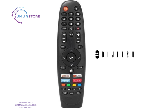 Dijitsu Uyumlu Model 32d15000 Led Televizyon Kumandası
