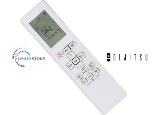 Dijitsu TypeRG10B(D)BGEF Uyumlu Klima Kumandası
