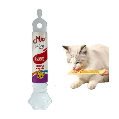 Mio Kediler İçin Pratik Krema Kaşığı + Krema Ödül 1 Adet