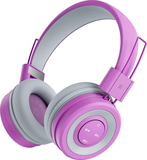 Pure Kablosuz Kulak Üstü Bluetooth Kulaklık - (Lila)