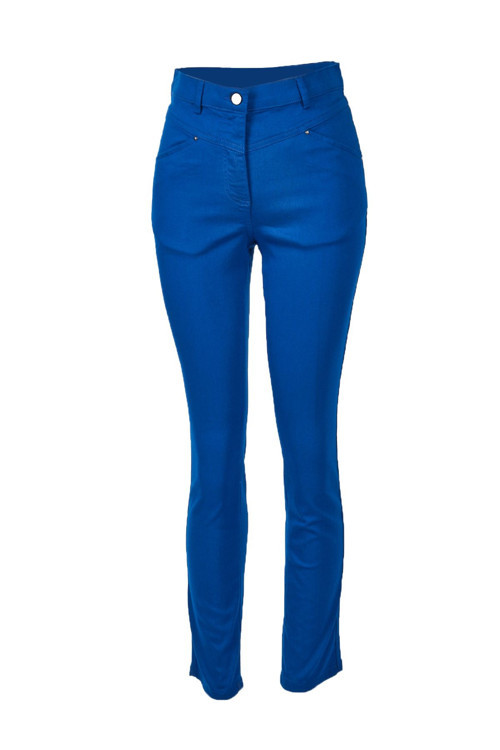 Yüksek Bel Dar Paça Minimalist Kadın Pantolon - Günlük Kombinleriniz İçin!