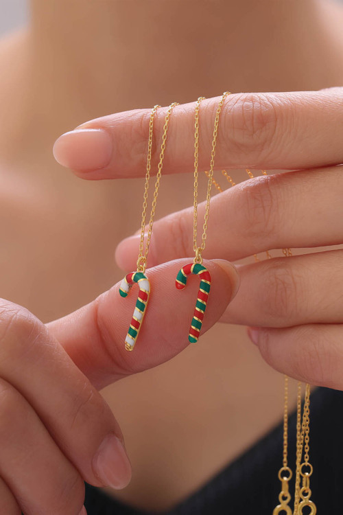 925 Ayar Gümüş Noel Charm Kolye
