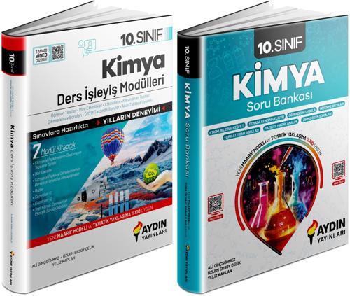 Aydın 2025 10. Sınıf Kimya Ders Anlatım Fasikülleri + Konu Özetli Soru Seti 2 Kitap