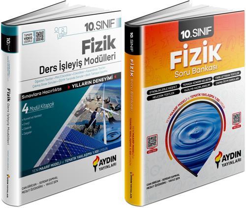 Aydın 2025 10. Sınıf Fizik Ders Anlatım Fasikülleri + Konu Özetli Soru Seti 2 Kitap
