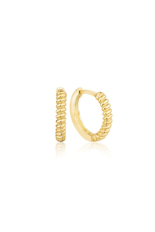925 Ayar Halka Gümüş Küpe