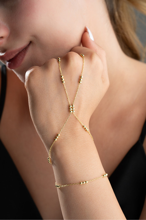 925 Ayar Gümüş Topçuklu Şahmeran