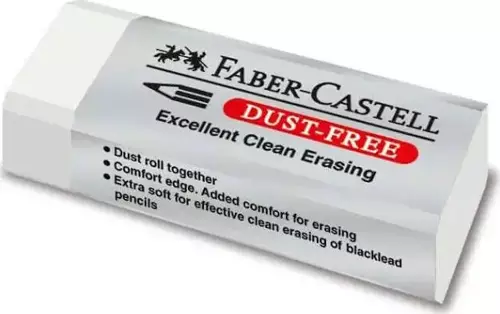 Faber-Castell Dust Free Büyük Silgi Gri / 187120