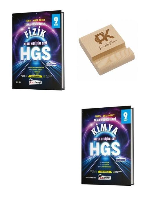 Kafa Dengi 9. Sınıf HGS Fizik ve Kimya Tema Fasikülleri + Telefon Standı