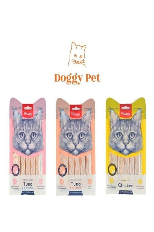 Tavuk-Somon Ve Karides 3 Paket Sıvı Ödül Maması