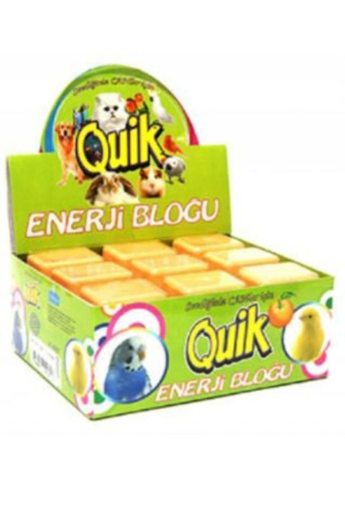 Kuş Için Blok Portakallı Enerji Blogu Gaga Taşı 1 Adet