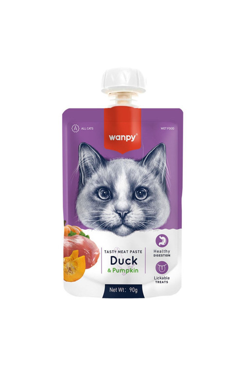 Taze Ördekli&Bal Kabaklı 10'Lu Kedi Et Ezmesi 90 Gr