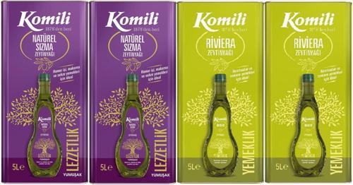 Zeytinyağı 20LT Natural Ege Sızması / Riviera (Teneke) (4PK*5LT)