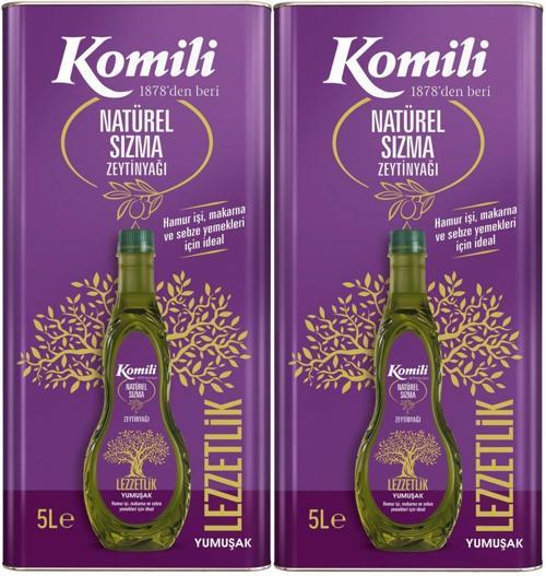 Zeytinyağı 10LT Natural Ege Sızması (Teneke) (2PK*5LT)