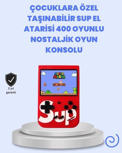 TV Bağlantılı Şarjlı Retro Oyun Konsolu