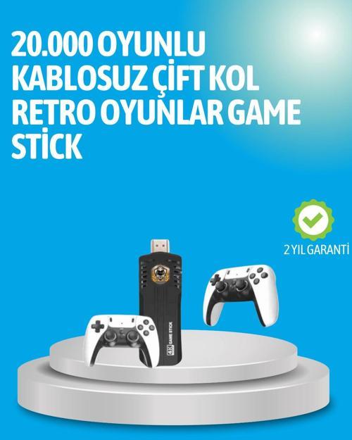Retro Oyun Konsolu – Yüksek Çözünürlük ve Geniş Oyun Seçenekleri
