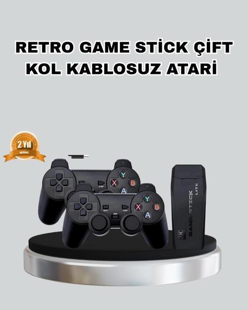 2.4G Kablosuz Mini Oyun Konsolu Taşınabilir ve Şık Tasarım