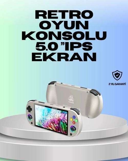 RGB Işıklı Joystickli El Tipi Oyun Cihazı