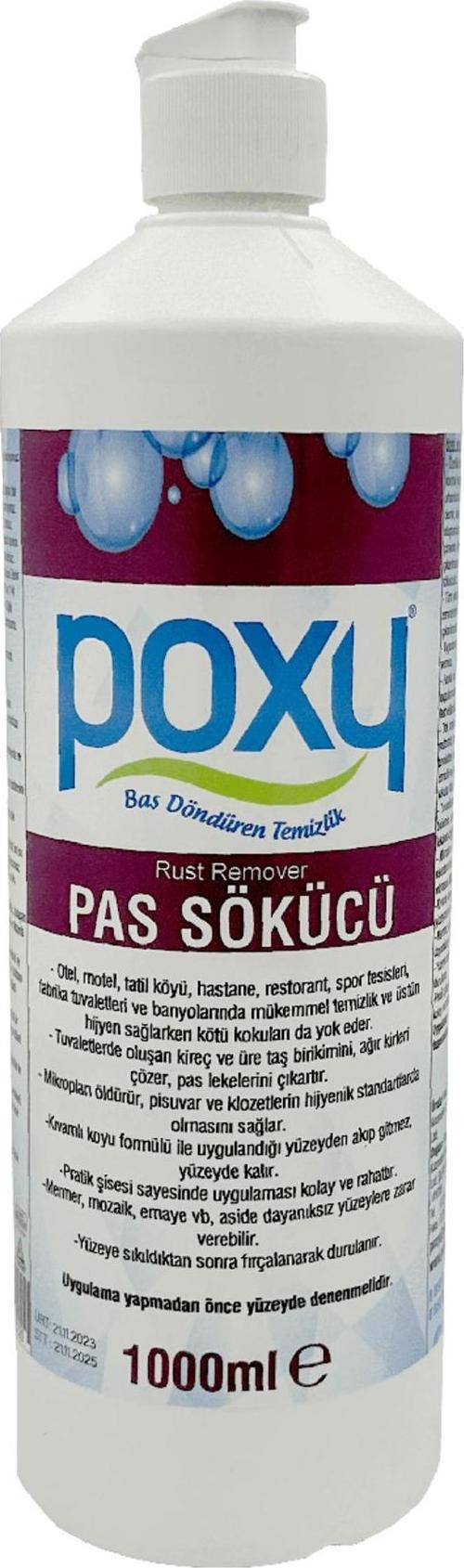 Pas Sökücü 1 Lt Kararmış Su Yosun Izleri Pas Lekeleri Wc Temizleyici