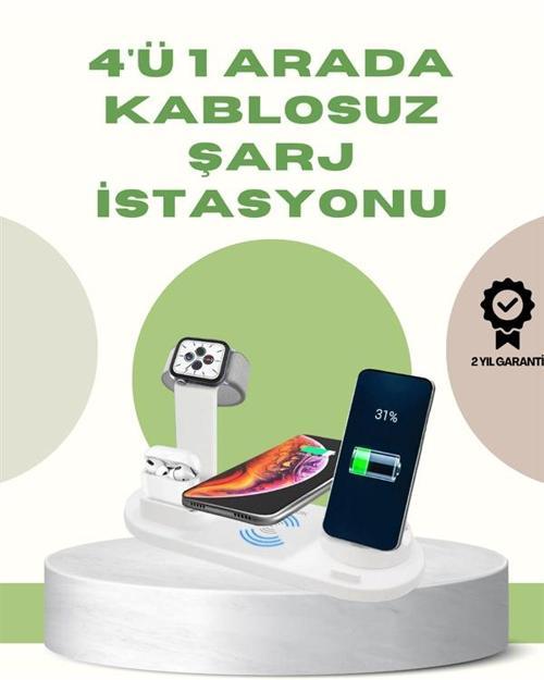 360° Döner Bağlantı Noktalı Kaymaz Taban – Akıllı Şarj Teknolojisiyle Donatılmış Geniş Uyumluluk