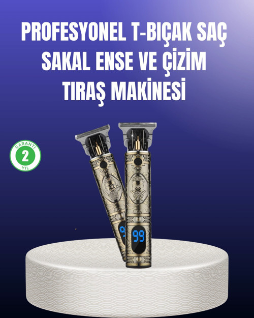 Erkek Bakım İçin Profesyonel Şarjlı Tıraş Makinesi