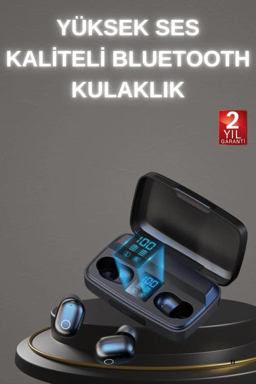 Yeni Nesil TWS Kablosuz Kulaklık Güçlü Batarya Yüksek Kalite Bluetooth 5.0 ANC Özelliği