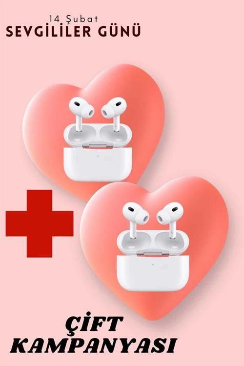 Sevgiliye Hediye Çift Kulaklığı Yeni Nesil Pro Kulaklık Sevgililer Gününe Özel Kampanya